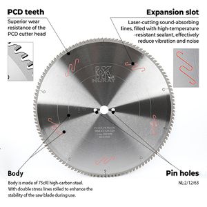 Lame de <span class=keywords><strong>scie</strong></span> <span class=keywords><strong>circulaire</strong></span> diamantée de précision avec revêtement PCD avancé pour le découpage <span class=keywords><strong>propre</strong></span> des cadres de fenêtres et des profilés en aluminium - Product Image 3