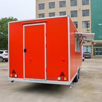 Chammp Usa Dot Coffees Food Van Bbq Food Cart Mobile Car Ice Cream Pizza Food Truck Trailer With Full Kitchen