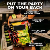 Wasserdichter Kühltaschen-Rucksack, Robuste Weiche Isoliertasche Dient auch als Trockentasche für Bootfahren, Angeln, Kajakfahren, Strand, Camping