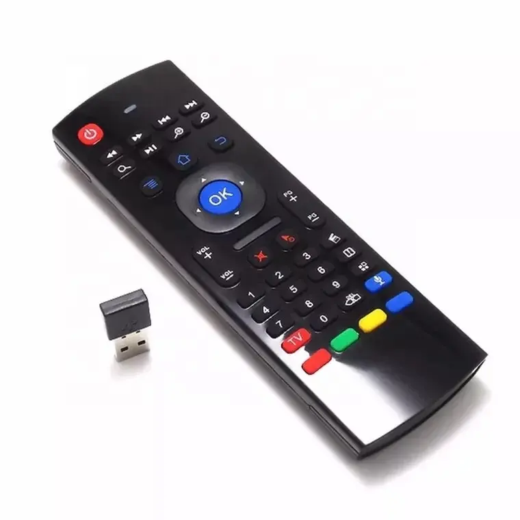 Wireless Keyboard 2.4GHz Air Mouse Remote Control USB for Android Mini PC TV Box