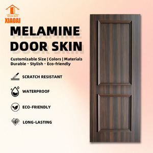 <span class=keywords><strong>Porte</strong></span> intérieure en bois traditionnelle, construction en panneaux de mélamine, finition imperméable, ouverture latérale pour une utilisation multi-chambres, garantie de 3 ans - Product Image 1