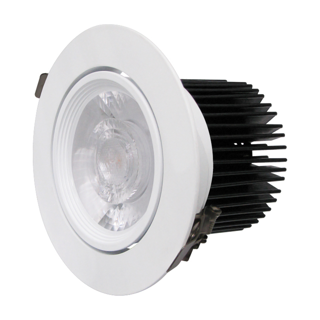 5-year Warranty Cob15w 20w 30w Recessed Downlights CE Certified IP65 Waterproof Aluminum Led Ceiling Downlight