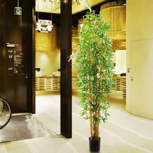 Bossion Chine : Vente de plantes artificielles en <span class=keywords><strong>bambou</strong></span> de 7 pieds, arbre en <span class=keywords><strong>bambou</strong></span> artificiel <span class=keywords><strong>géant</strong></span> ornemental pour extérieur - Product Image 3