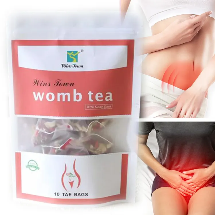 Teh herbal rahim, teh herbal kesuburan longgar, teh kesehatan rahim, label pribadi OEM, teh Fibroid