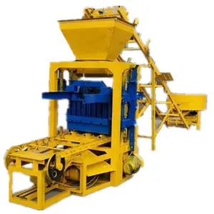 Semi Automatische Pers Beton Cement Interlock Bestrating Bestrating Bricks Making Machine Laagste Prijs Apparatuur Voor De Cinder Blok