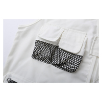 Logo personnalisé Air Mesh mode multi-poches pêche chasse gilet voyage veste en plein air séchage rapide gilet de pêche