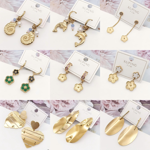 Серьги-гвоздики из нержавеющей стали, 250819 - Product Image 6