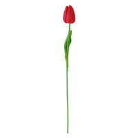 Fleur de tulipe miniature en PU, réaliste, douce, faite à la main, de haute qualité, pour décoration de mariage, best-seller, pour la maison, la Saint-Valentin