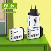 Pengisi Daya Cepat GaN 240W 5-Port (3PD+2QC) USB C untuk Laptop/Ponsel/Tablet Pengisian Cepat PD3.1 OEM/ODM Tersedia