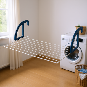 Séchoir à linge suspendu Leifheit Classic 70, étagère à fils pour usage intérieur - Product Image 3