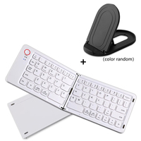 Nouveau clavier capacitif sans fil pliable pour ordinateurs portables, téléphones mobiles, usage bureautique, mini pour ordinateur de bureau, ordinateur portable, tablette