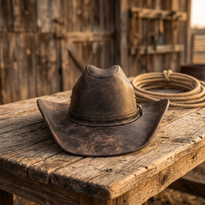 Handcrafted Faux Fur Cowboy Western <b>Hat</b> Wide Brim Unisex Adults Casual Multiple Colors Available Mexico Origin - Product Image 3