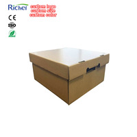 Boîtes rigides grandes, épaisses, solides, gaufrage personnalisé, boîte d'expédition de taille personnalisée avec forme personnalisée, express