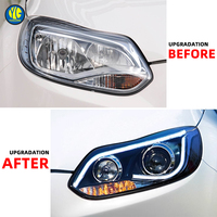 YU GUANG para Ford Focus MK3 2012 2014, Actualización de Faros Delanteros LED, Accesorios para Automóviles, Faro Delantero, Lámpara Frontal, Proyector