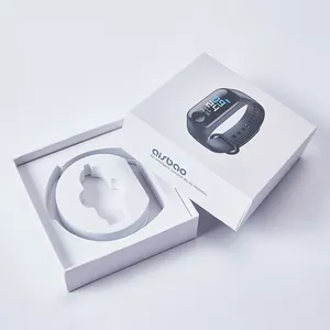 Lege Smart Digitale Horloge Fitness Tracker Papier Doos Hartslagmeter Stappenteller Smartwatch Verpakking Voor Mannen Vrouwen