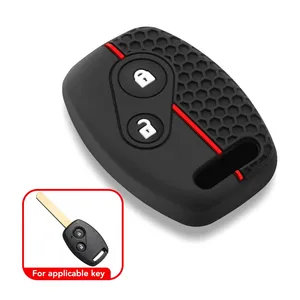 เค<span class=keywords><strong>ส</strong></span>กุญแจพวงกุญแจสำหรับฮอนด้าซีวิค4D <span class=keywords><strong>แจ๊</strong></span><span class=keywords><strong>ส</strong></span> CR-V Gr8 SRV FRV Fit csx chord 7<span class=keywords><strong>ส</strong></span>อดคล้องกับ<span class=keywords><strong>ส</strong></span>ัญลักษณ์<span class=keywords><strong>ส</strong></span>กรูพิเศษป้องกันซิลิโคน - Product Image 2