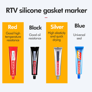 Sanvo Silicone Sealant 54g RTV Silicone Gasket Maker OEM ODM Service Red Guangdong High Temperature Adhesive <strong>Liquid</strong> Silicone - Product Image 6