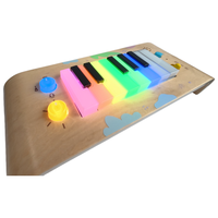 Jouet éducatif musical précoce, clavier en bois pour enfants, fonction de suivi des chansons intégrée, pratique libre, Montessori, sensoriel