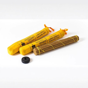 Incienso hecho a mano de Nepal, madera perfumada de sándalo y material de semillas para uso religioso, fragancia de día y noche temprano en la mañana - Product Image 2