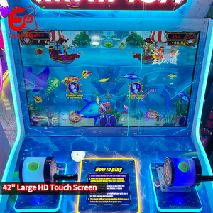 Macchina Arcade Mini Fish per 2 Giocatori a Prezzo di Fabbrica, Simulatore di Pesca Elettronico con Joystick Simulato e <span class=keywords><strong>Gioco</strong></span> a Premi - Product Image 2