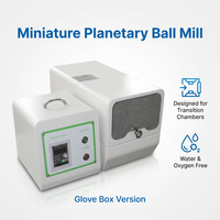 Moteur de moulin à billes planétaire compact électrique TENCAN XQM-0.2A pour utilisation en boîte à gants sous vide, atmosphère inertie d'argon, pour la nano- Transformation alimentaire