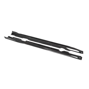Minigonne laterali in fibra di carbonio stile SQ per BMW <span class=keywords><strong>Serie</strong></span> <span class=keywords><strong>4</strong></span> G26 <span class=keywords><strong>Gran</strong></span> Coupé <span class=keywords><strong>4</strong></span> porte 2021+ - Splitter paraurti di alta qualità, nuovo, montaggio a bullone - Product Image 1