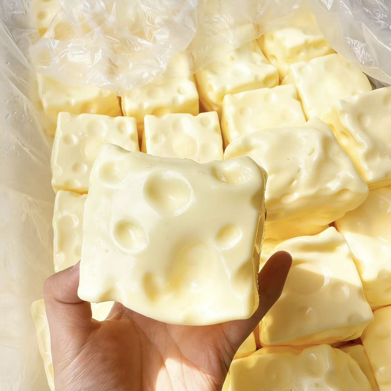 Fromage à rebond lent de 7 cm