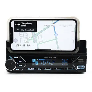 Wholesale 1 din 2usb audio car mp3 player in-dash with fm and bluetooths phone holder mp3 player car