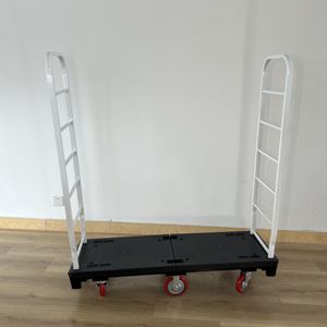 Supermercado U Boat Parcel Picking Twin Transport Cart Almacén Trolley Uboat Cart - Product Image 2