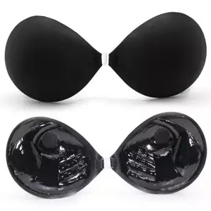 Reggiseno Invisibile <span class=keywords><strong>Senza</strong></span> Cuciture da Donna, <span class=keywords><strong>Senza</strong></span> <span class=keywords><strong>Spalline</strong></span> e <span class=keywords><strong>Senza</strong></span> Schienale, con Logo sul Coppe, Stile Quotidiano, Push-up - Product Image 2