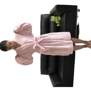 Robe de chambre surdimensionnée pour femme - Peignoir thermique respirant en polyester pour l'hiver et l'automne - Product Image 1