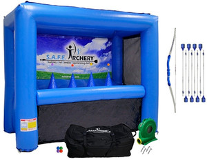 Plus de jouet gonflable et interactif pour enfants et adultes, jeu d'intérieur avec balles, pour les activités de tir à l'arc - Product Image 5