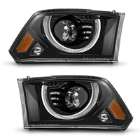 Ensemble de phares à LED DOT pour Dodge Ram 1500 2500 3500 4500 5500 2009-2018, accessoires 2019-2022 Classic 1500 Quad, phare de voiture