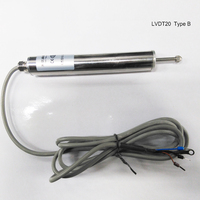 Capteur de déplacement LVDT20 à retour par ressort MIRAN 5mm-100mm avec transformateur différentiel linéaire analogique de 20mm de diamètre