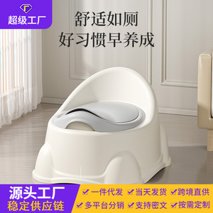 Potty Seat For Toddlers 3-6 Years Old PP Material Smooth No Bristles Baby Toilet Training Seat - Product Image 4