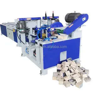 Plywood Foot Pier Machine Wooden Pallet Cutting Wood Pallet Leg Saw Feet Block Cutting Machine