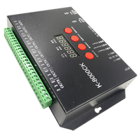 Высокое качество K-8000CK DC5-24V ws2811 Светодиодный 8192 пикселей светодиодный пиксель контроллер SD Карты Контроллера