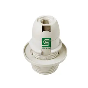 E27 Lamp Socket E14 E27 Edison Screw Socket Plastic Lampholder Lamp Base