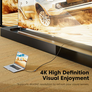 Câble Toocki <span class=keywords><strong>en</strong></span> <span class=keywords><strong>gros</strong></span>, <span class=keywords><strong>adaptateur</strong></span> <span class=keywords><strong>HDMI</strong></span> 4K, type C vers <span class=keywords><strong>HDMI</strong></span>, câble type C vers <span class=keywords><strong>HDMI</strong></span>, câble OTG, type C - Product Image 3