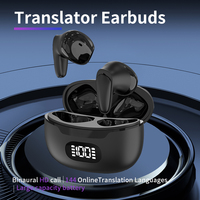 Écouteurs de traduction sans fil intelligents B28 BT, traducteur en ligne pour 144 langues, pour les études, les voyages et les affaires