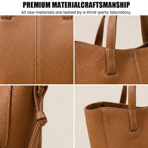 Sac à main pour femme en cuir véritable Sac Femme Cabas Cuir Haute Qualité Sac à Main Personnalisé Sacs de Créateur - Product Image 2