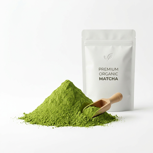 Venta al por Mayor de Polvo de Matcha de Vainilla Orgánica, Grado 1A-7A, Servicio OEM ODM, Etiqueta Privada, Bebida de Té Verde, Muestra Gratuita, Compra al por Mayor - Product Image 1