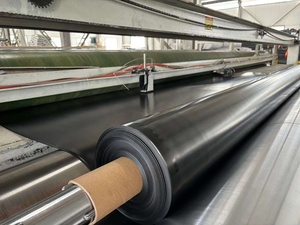 Đập đá đất <span class=keywords><strong>cofferdam</strong></span> kỹ thuật trang trại bảo vệ đất xử lý phân chống thấm <span class=keywords><strong>geomembrane</strong></span> độ dày 1-2mm - Product Image 4