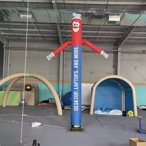 Échantillon gratuit Logo géant personnalisé Air Sky Dancer Carton vagues Tube imprimé homme publicité <span class=keywords><strong>gonflable</strong></span> en gros de grossistes - Product Image 3