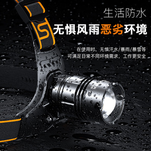 Superfire Headlamp 20W Rechargeable Waterproof Adjustable Focus LED Hiking Camping Outdoor <b>Lighting</b> - Product Image 4