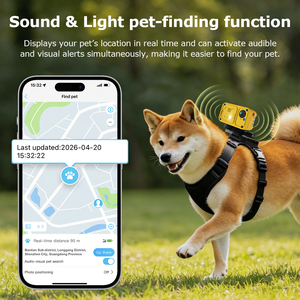 Caméra pour animaux <span class=keywords><strong>de</strong></span> compagnie Ubox PC06-jaune HD, caméra extérieure pour animaux <span class=keywords><strong>de</strong></span> compagnie, suivi GPS 4G, détection <span class=keywords><strong>de</strong></span> mouvement, surveillance à distance, IP66 - Product Image 5