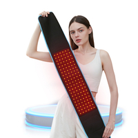 Appareil de luminothérapie rouge, ceinture de luminothérapie infrarouge et rouge, coussin enveloppant pour la luminothérapie rouge, ceinture de luminothérapie rouge pour soulager la douleur