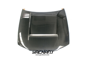Fibra de carbono 1995 a 1998 <span class=keywords><strong>Skyline</strong></span> <span class=keywords><strong>R33</strong></span> GTR TS Style Hood Bonnet <span class=keywords><strong>Body</strong></span> <span class=keywords><strong>Kit</strong></span> para <span class=keywords><strong>R33</strong></span> GTR Hood Bonnet - Product Image 2