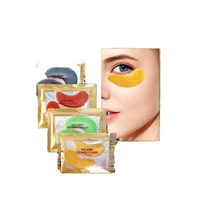 Patchs anti-rides sous les yeux au collagène et aux extraits biologiques de Chine avec masque en gel anti-poches et anti-cernes (personnalisable OEM)