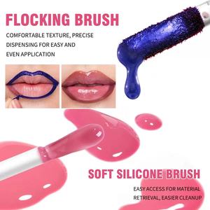 Tinte labial personalizable MLM y brillo labial mate con acabado espejo, altamente pigmentado, aplicación suave, brillo de larga duración - Product Image 3